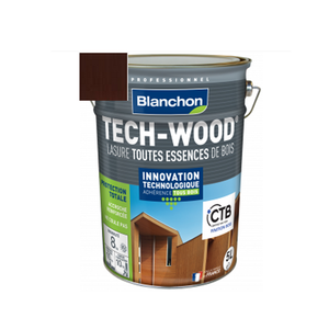 LASURE TECH WOOD 5L BRUN ACAJOU
